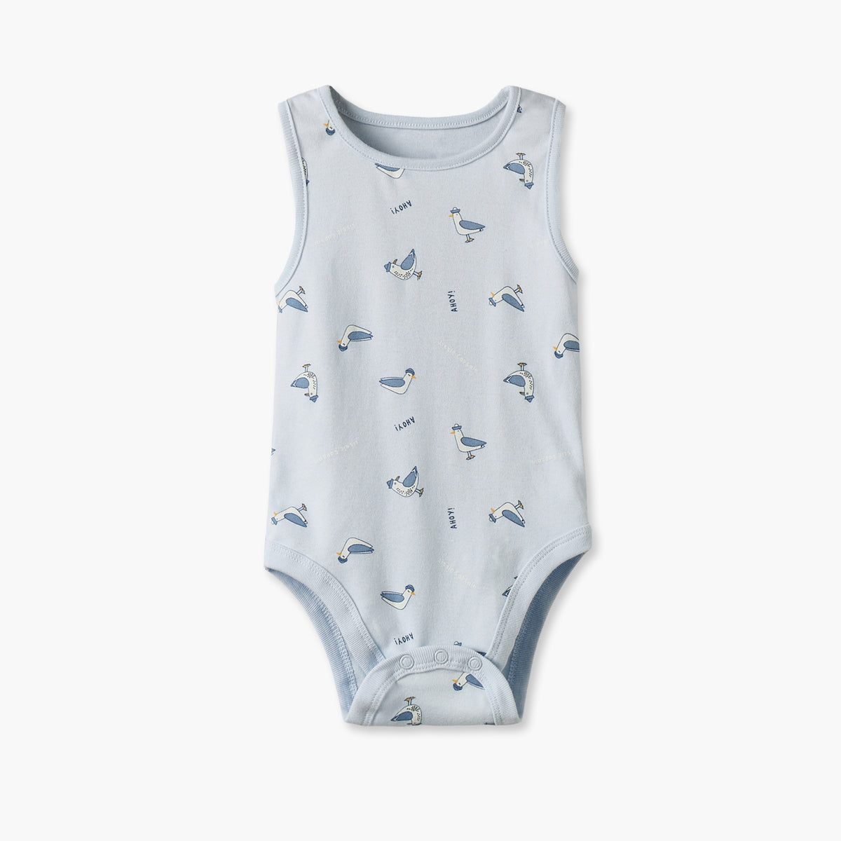 Pack of 5 Juniors Crew Neck Sleeveless Bodysuit with Assorted Print