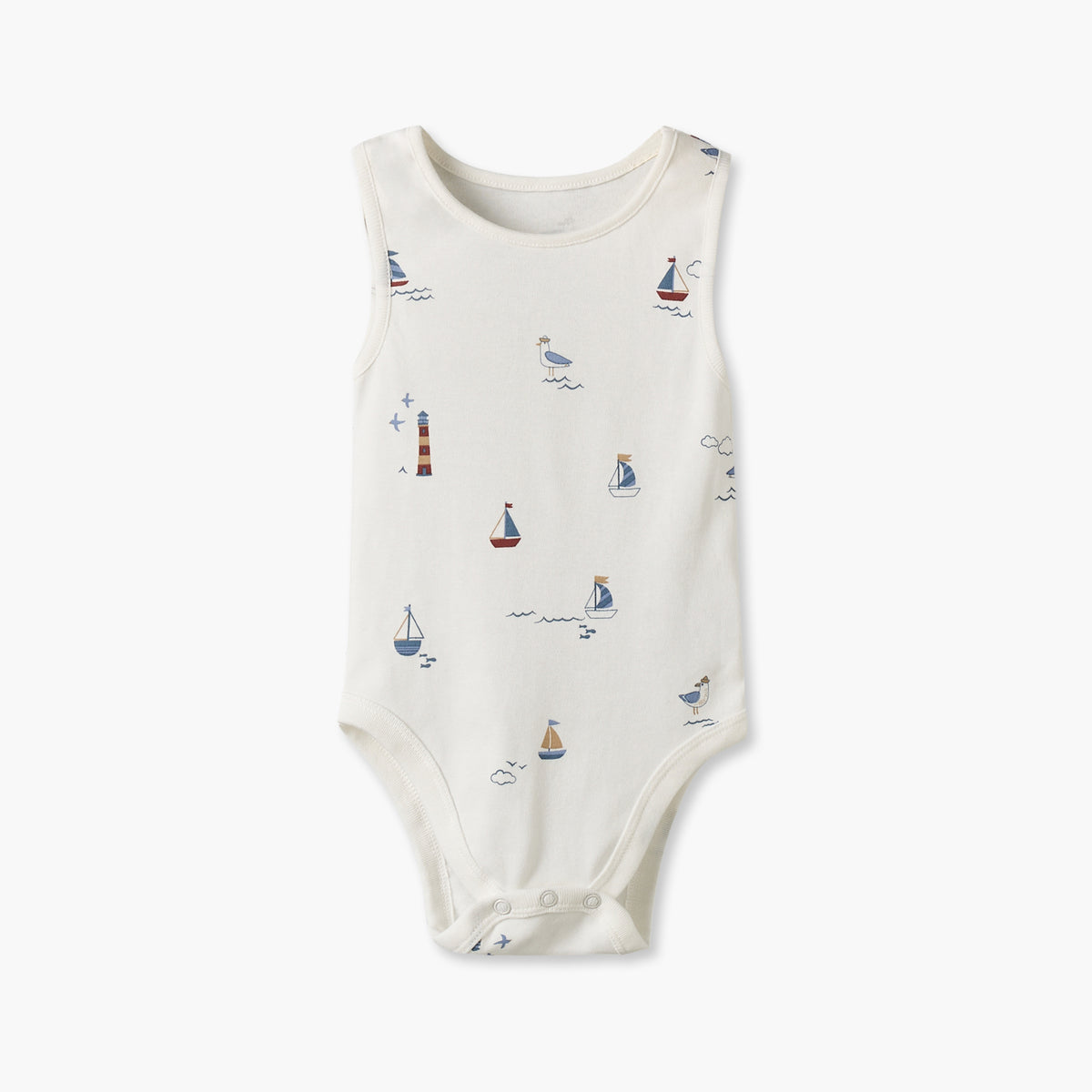 Pack of 5 Juniors Crew Neck Sleeveless Bodysuit with Assorted Print