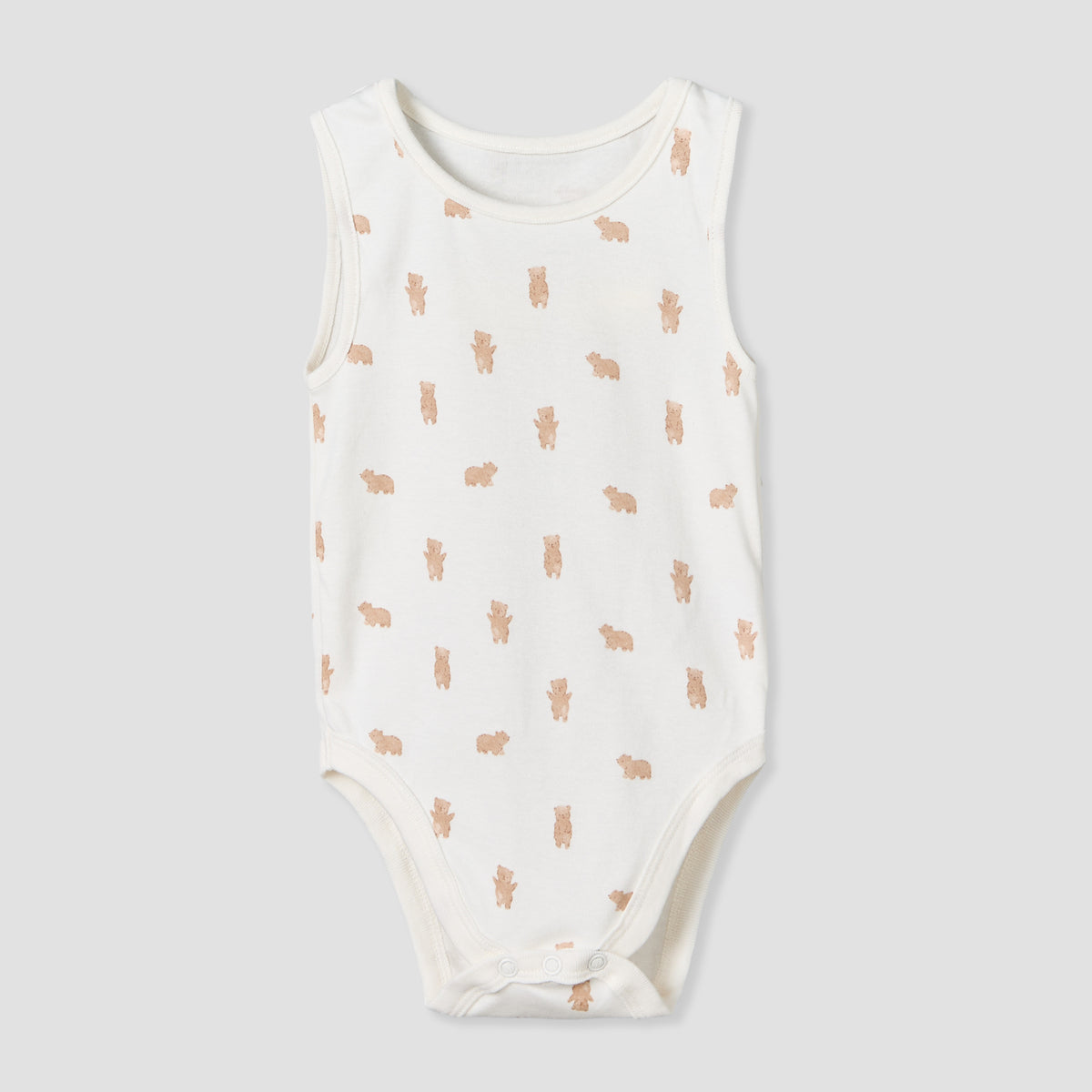 Pack of 5 Juniors Crew Neck Sleeveless Bodysuit with Assorted Print