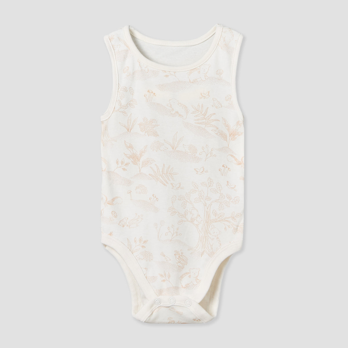 Pack of 5 Juniors Crew Neck Sleeveless Bodysuit with Assorted Print
