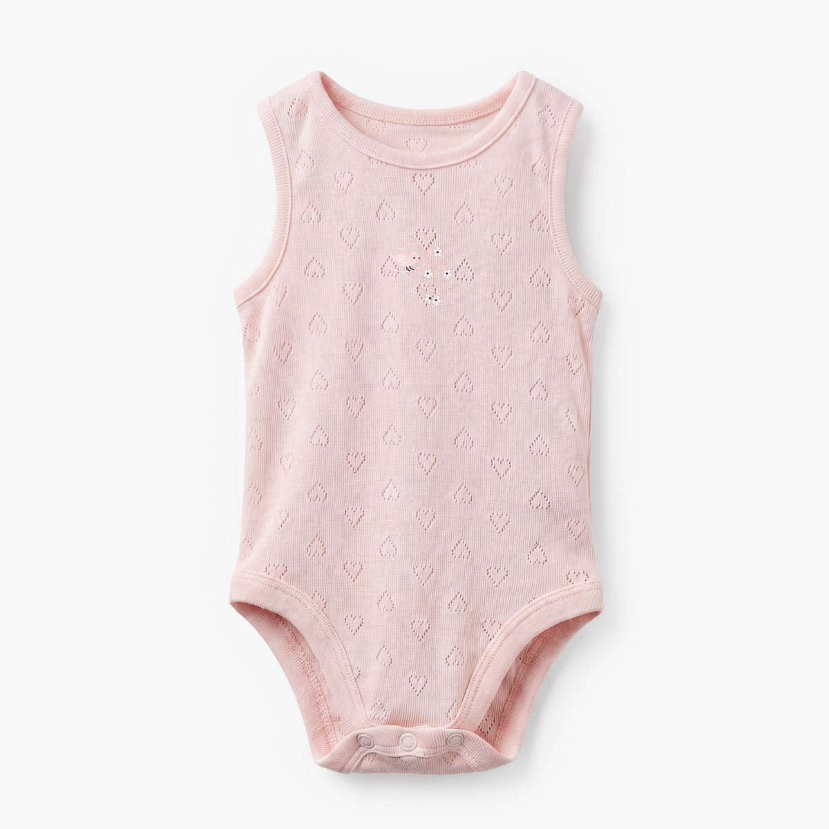 Pack of 7 Juniors Cotton Crew Neck Sleeveless Bodysuit with Assorted Design