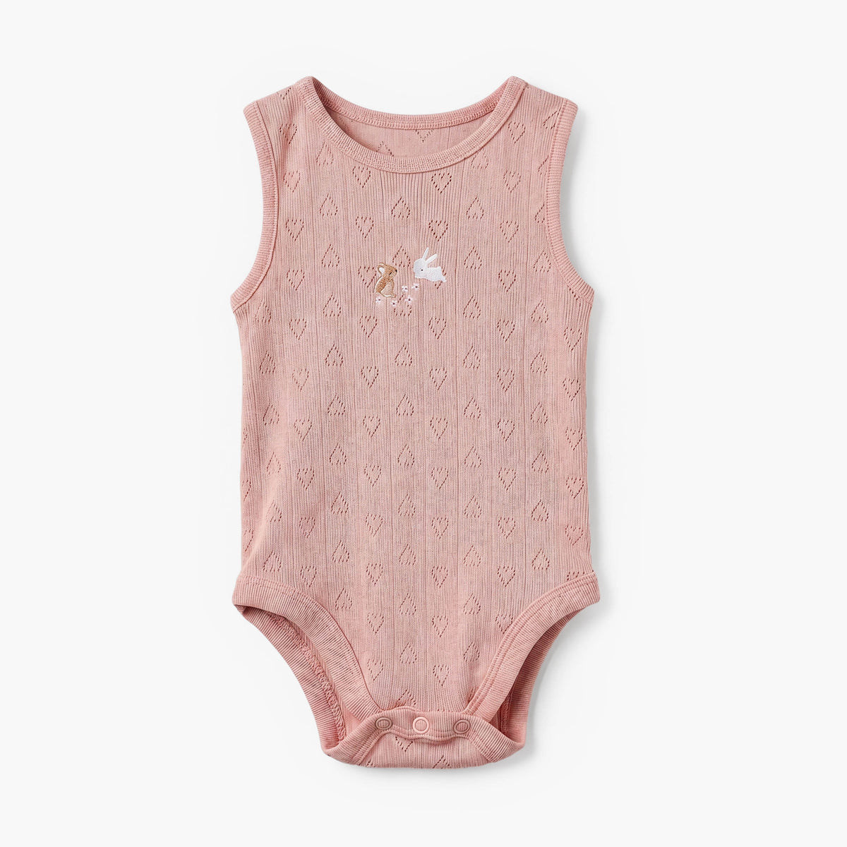 Pack of 7 Juniors Cotton Crew Neck Sleeveless Bodysuit with Assorted Design