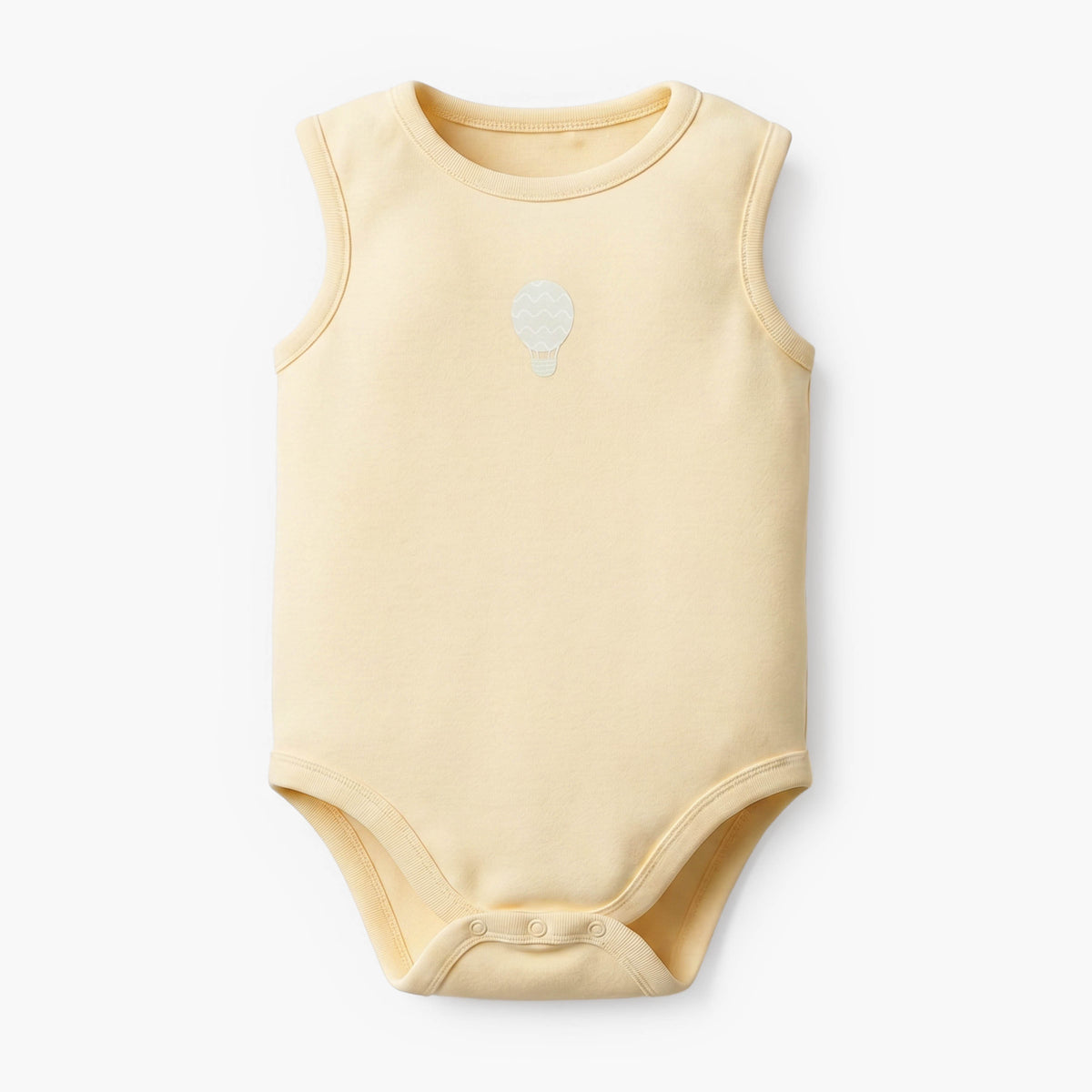 Pack of 7 Juniors Crew Neck Sleeveless Bodysuit with Hot Air Balloon Print