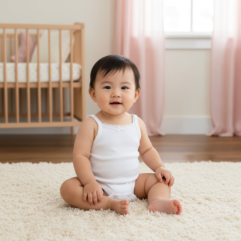 Juniors Sleeveless Bodysuit with Bow Detail - White