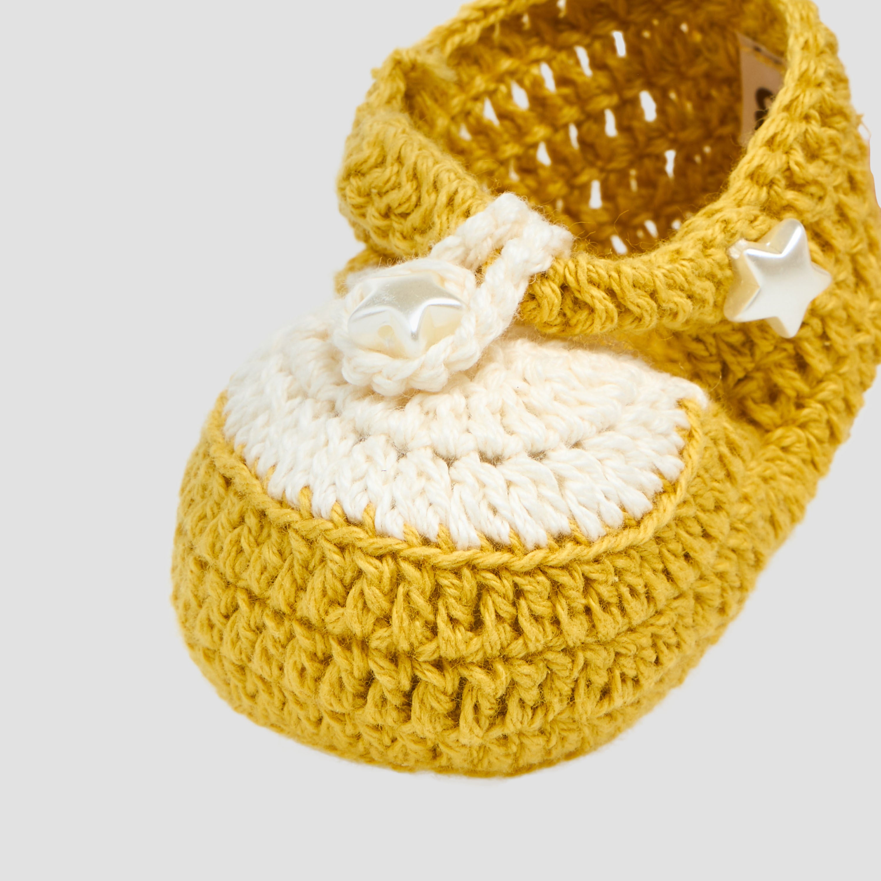 Giggles Girls Booties with Headband – Cotton – Set of 2