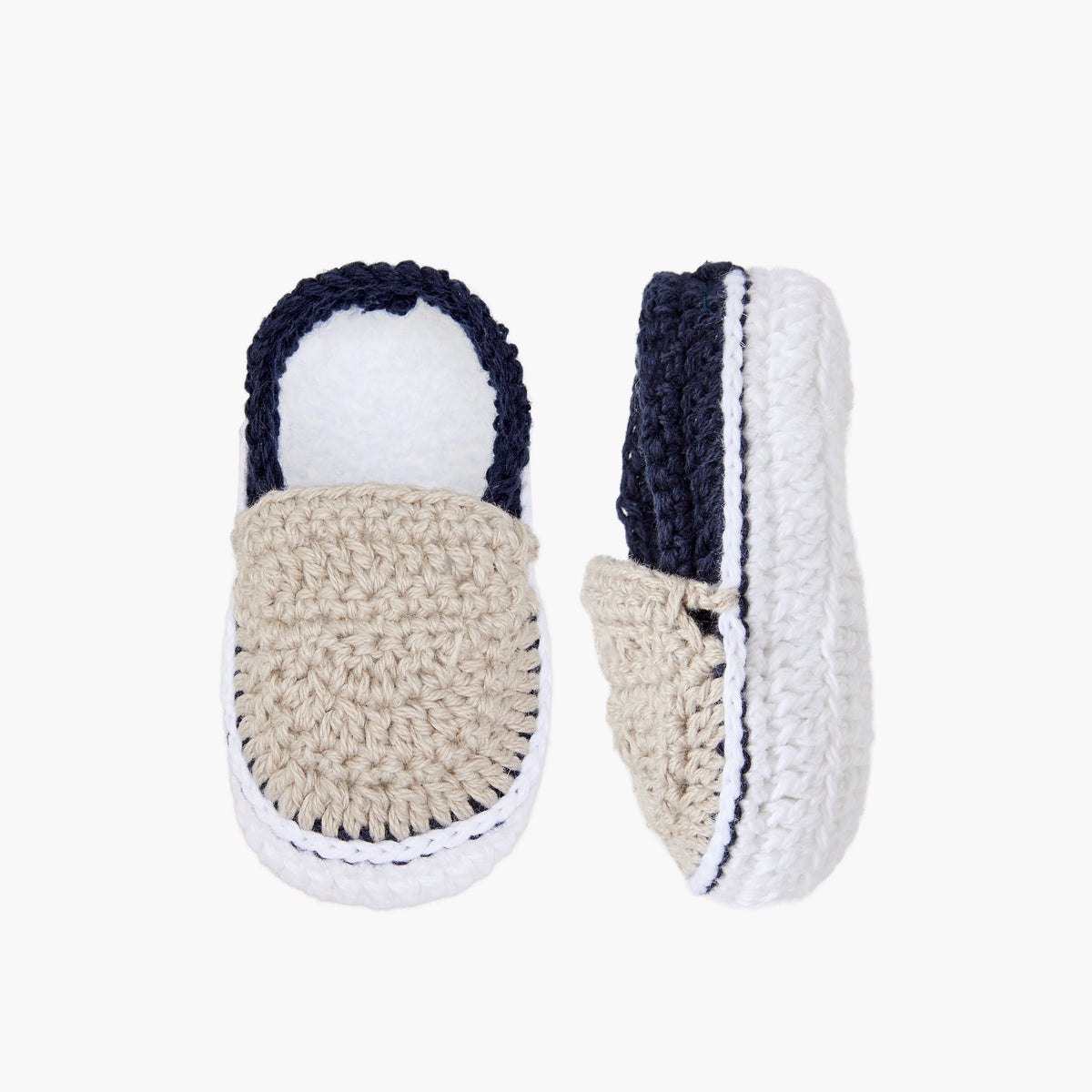 Giggles Booties with Crochet Design