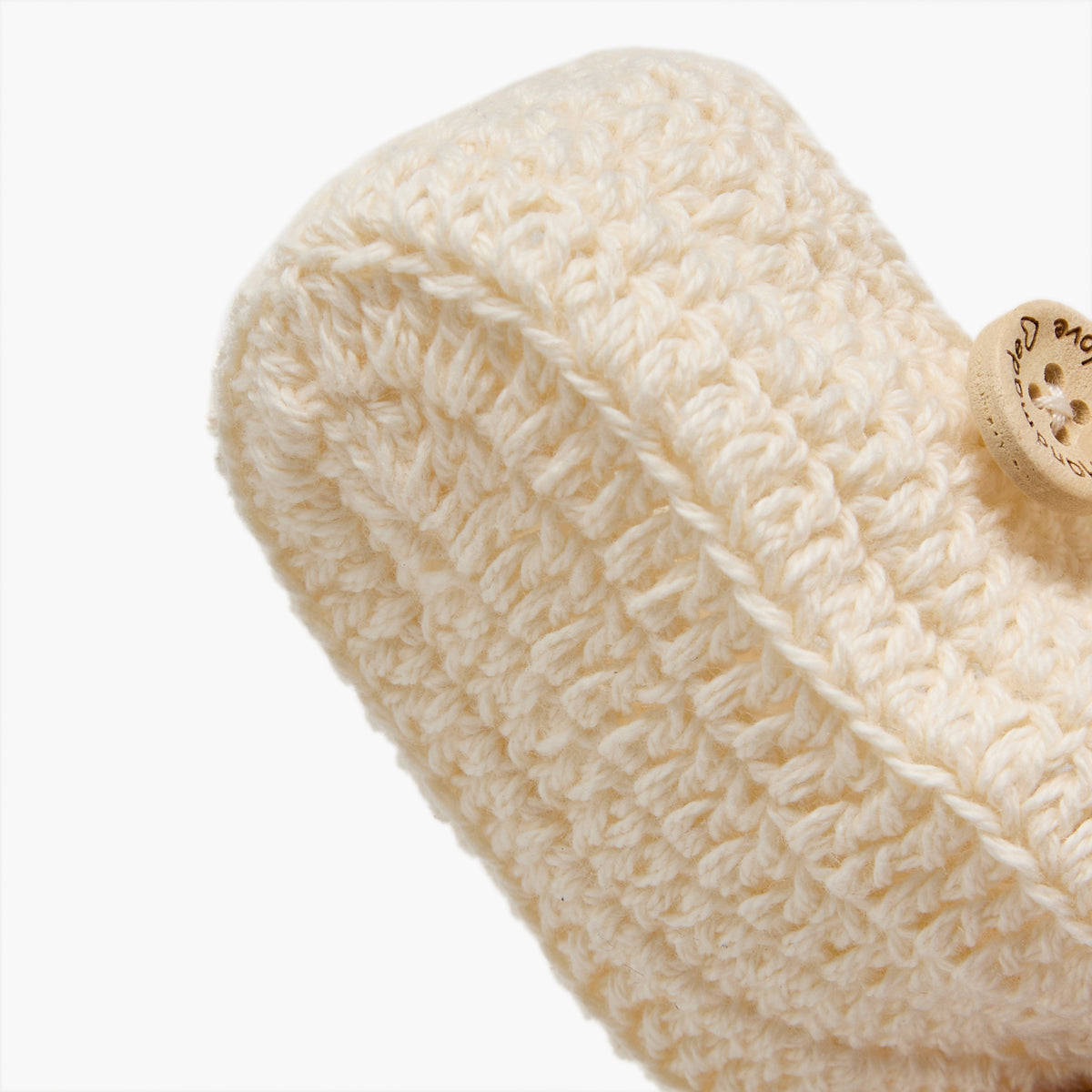 Giggles Booties with Bow Applique, Crochet Design