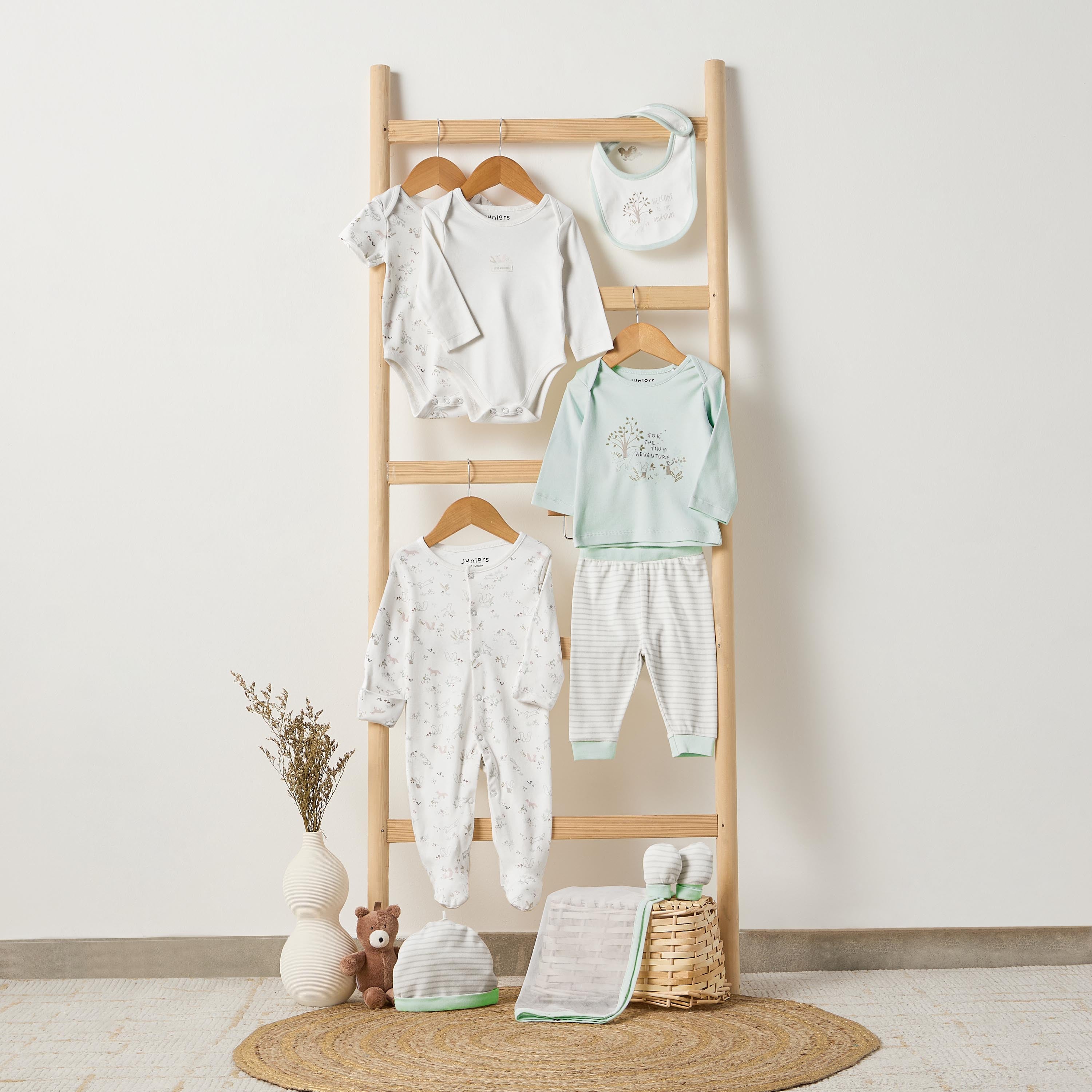 Set of 9 Juniors Clothing Gift Set with Assorted Prints