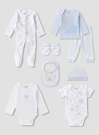 Set of 9 Juniors Clothing Gift Set with Assorted Prints-baby-boys-clothing-setsandcoords-image-2
