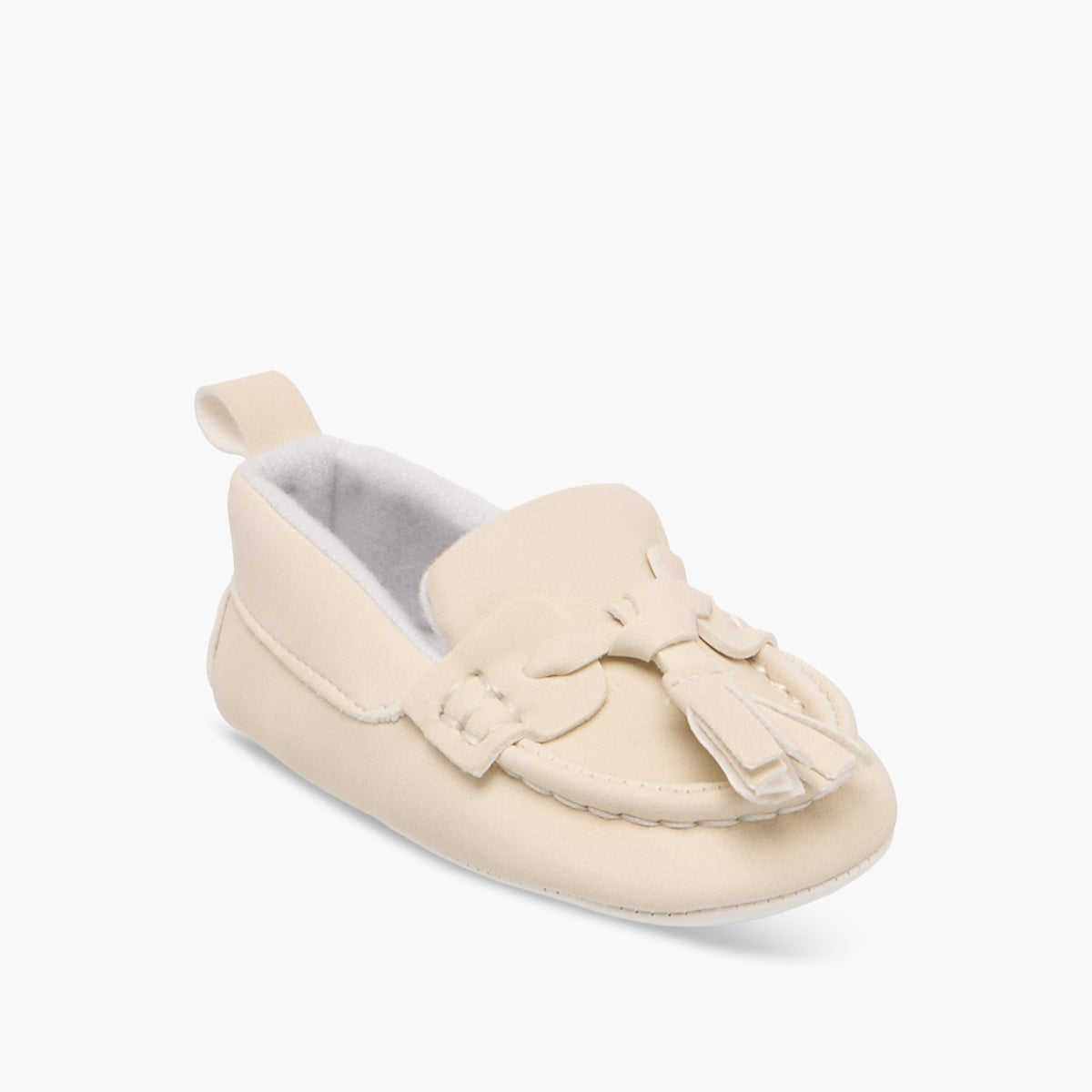 Giggles Solid Slip-On Booties with Tassels