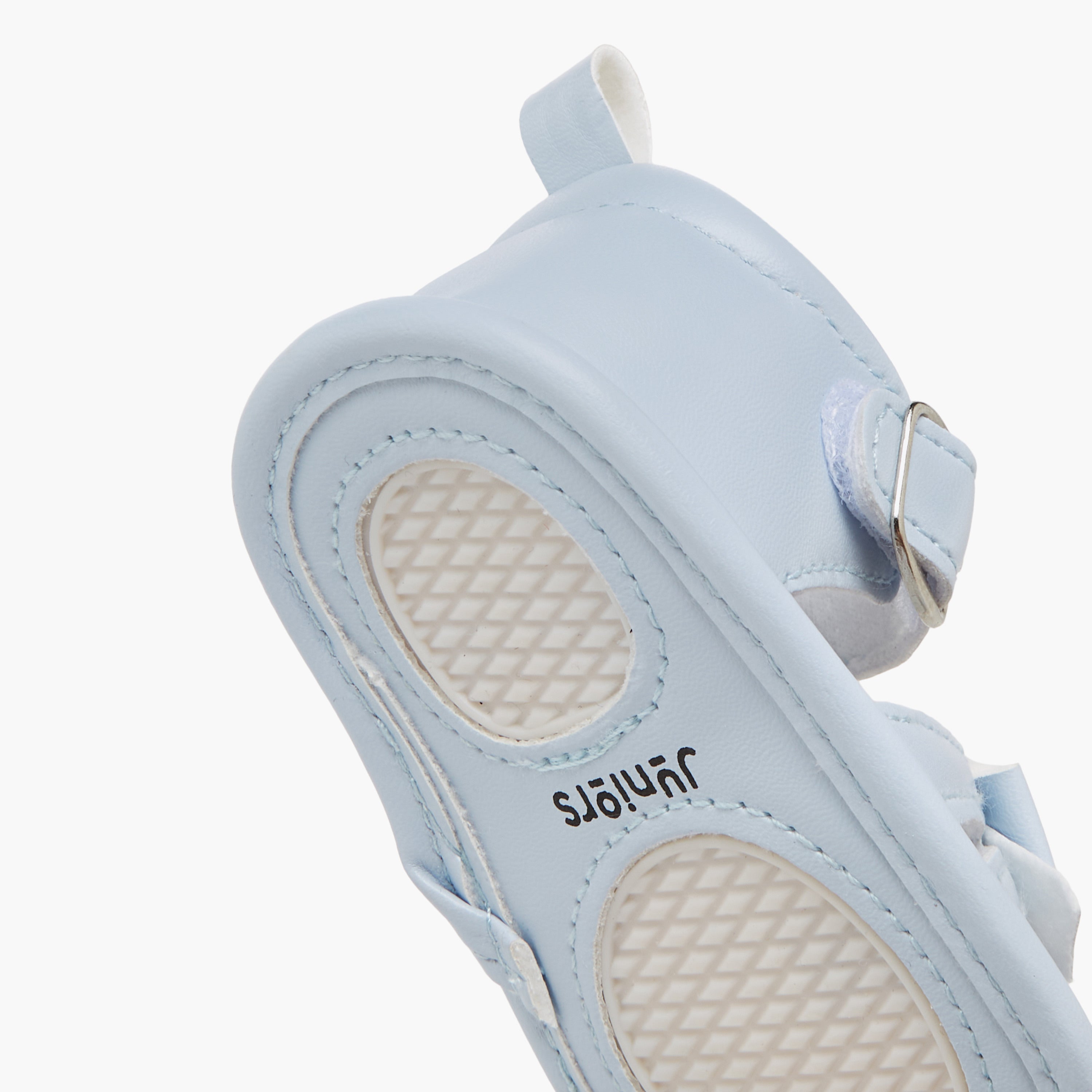 Juniors Bow Detail Booties with Buckle Closure