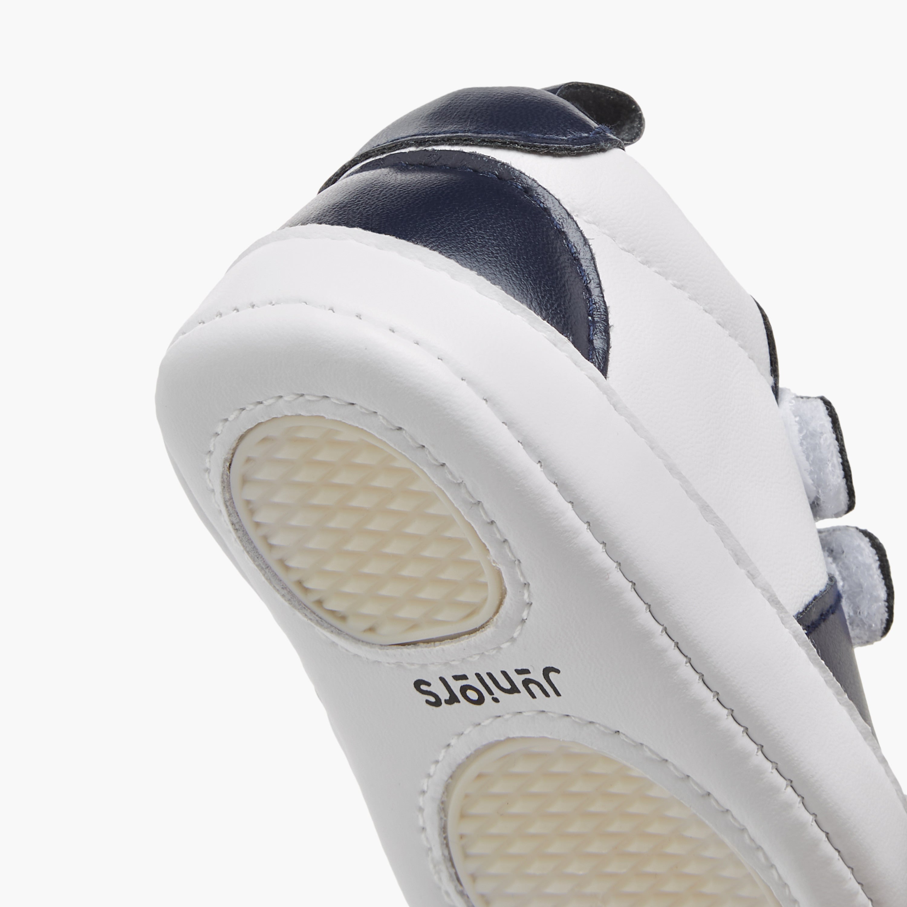 Juniors Panelled Booties with Hook and Loop Closure