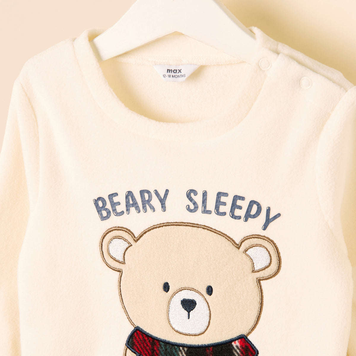 Checked Fleece Pyjama Set