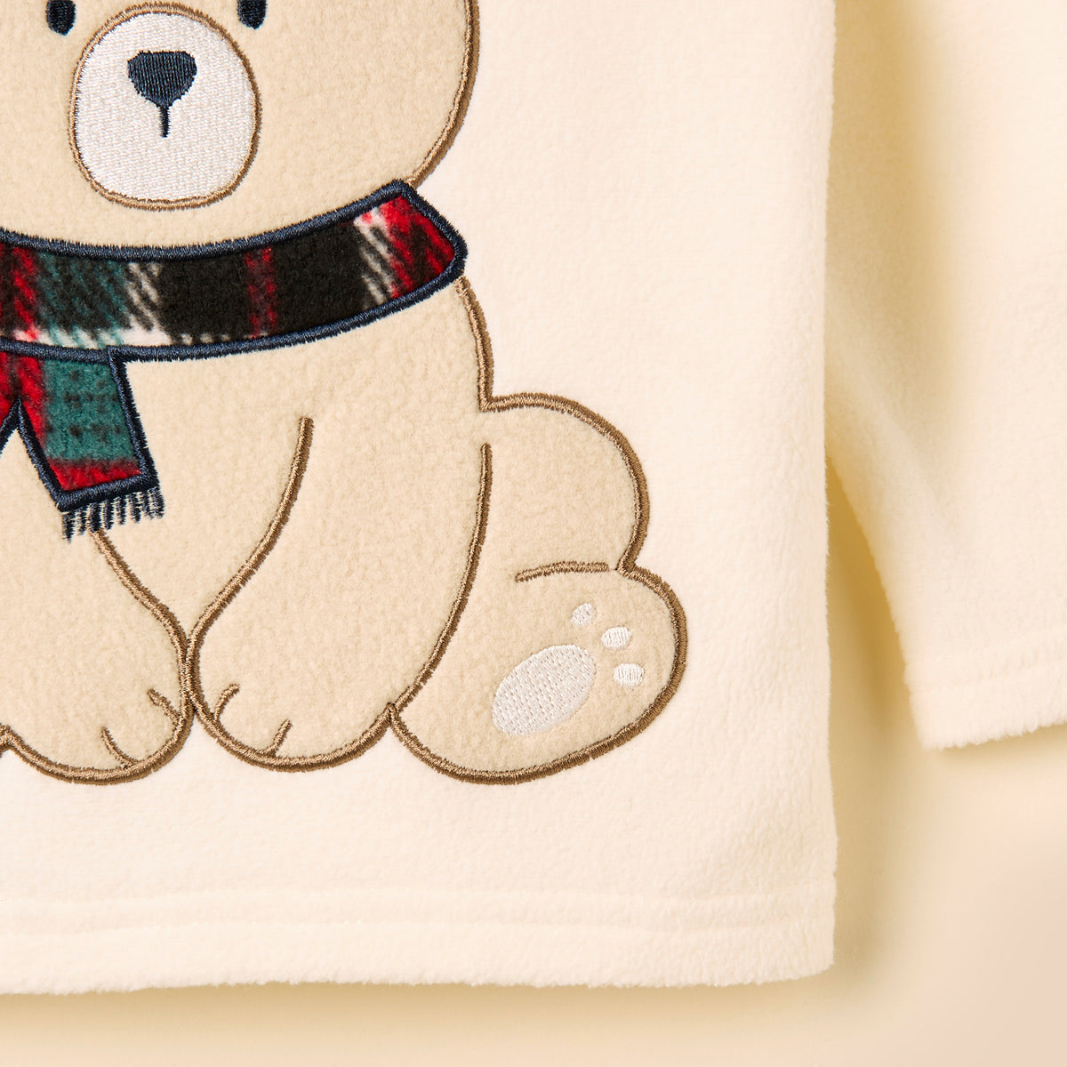 Checked Fleece Pyjama Set