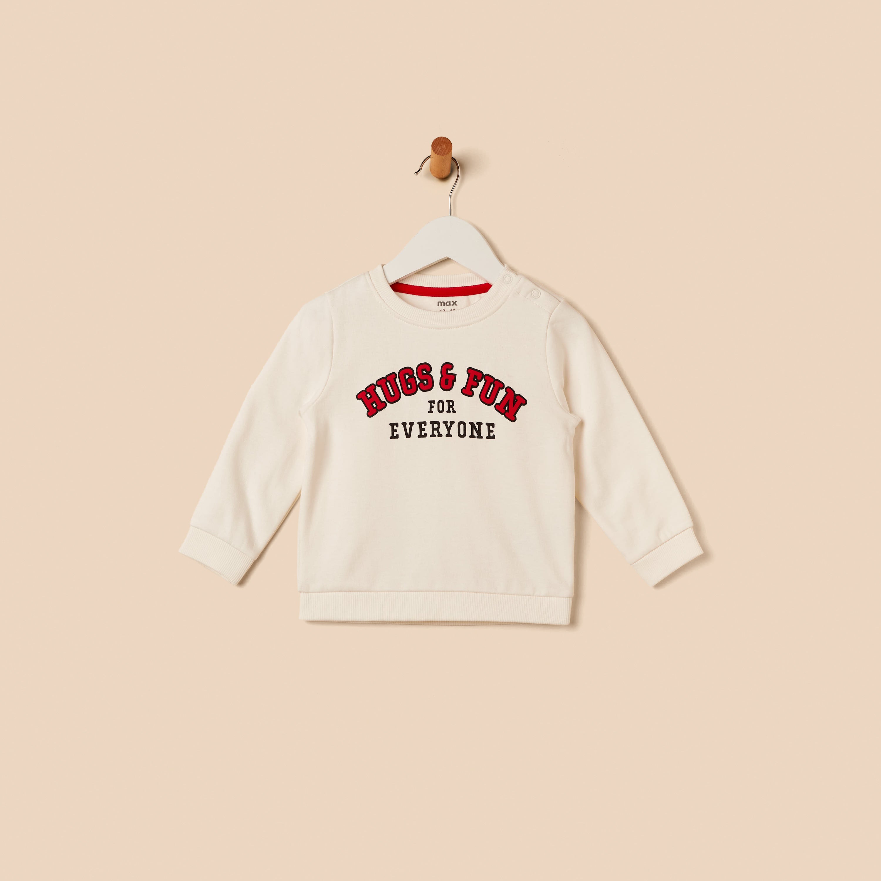 Pack of 2 - Printed Cotton Sweatshirt
