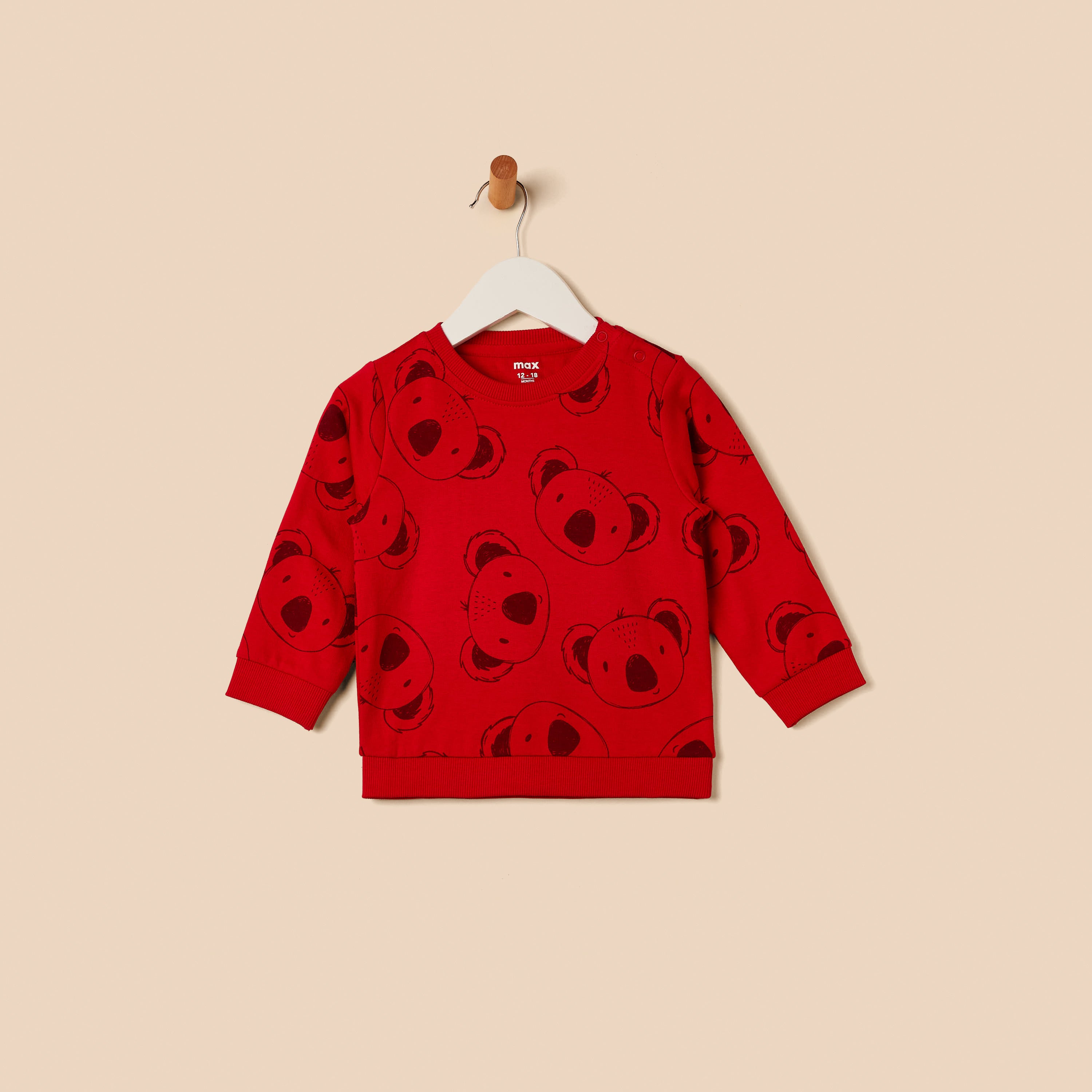 Pack of 2 - Printed Cotton Sweatshirt