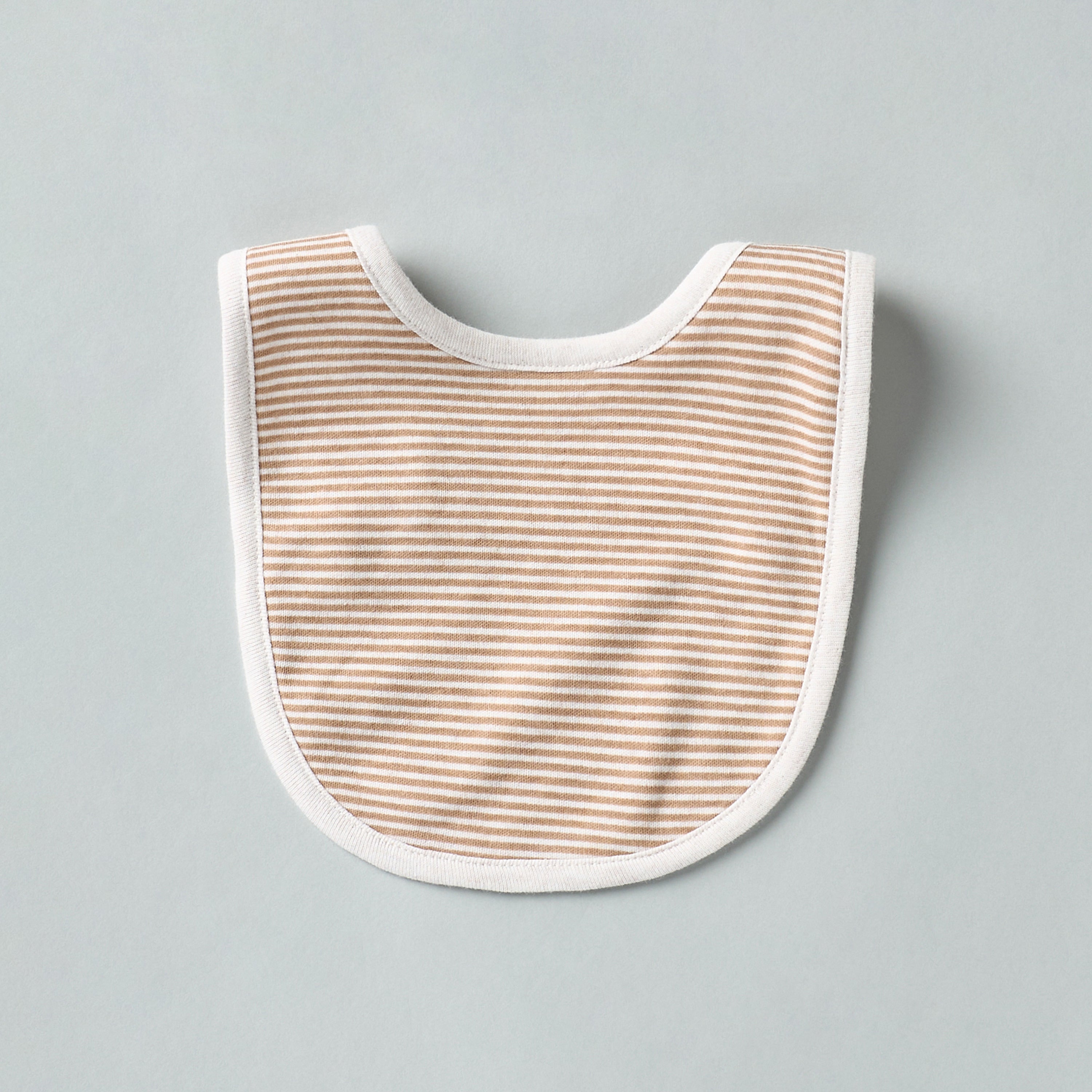 Pack of 2 - Printed Bib with Snap Button Closure