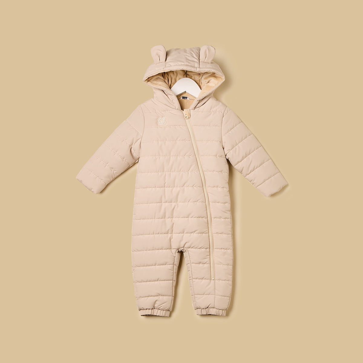 Quilted Hooded Pramsuit