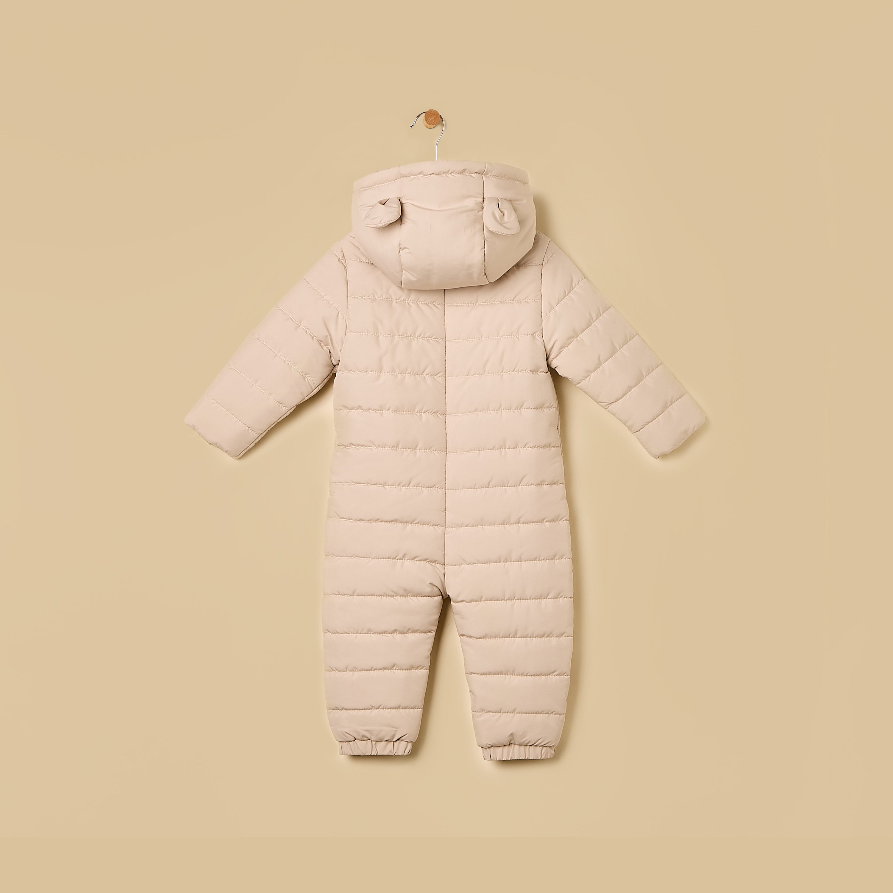 Quilted Hooded Pramsuit