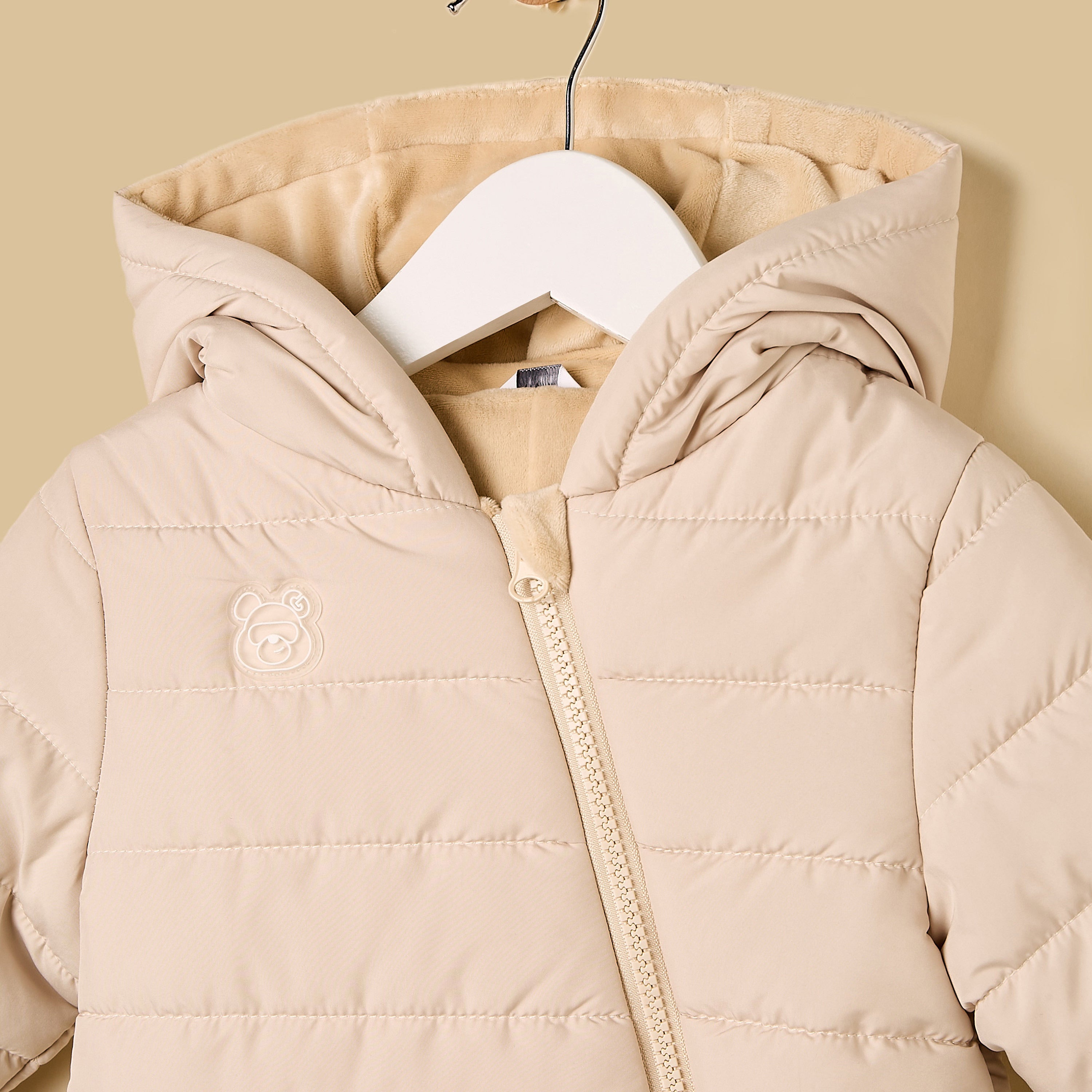 Quilted Hooded Pramsuit