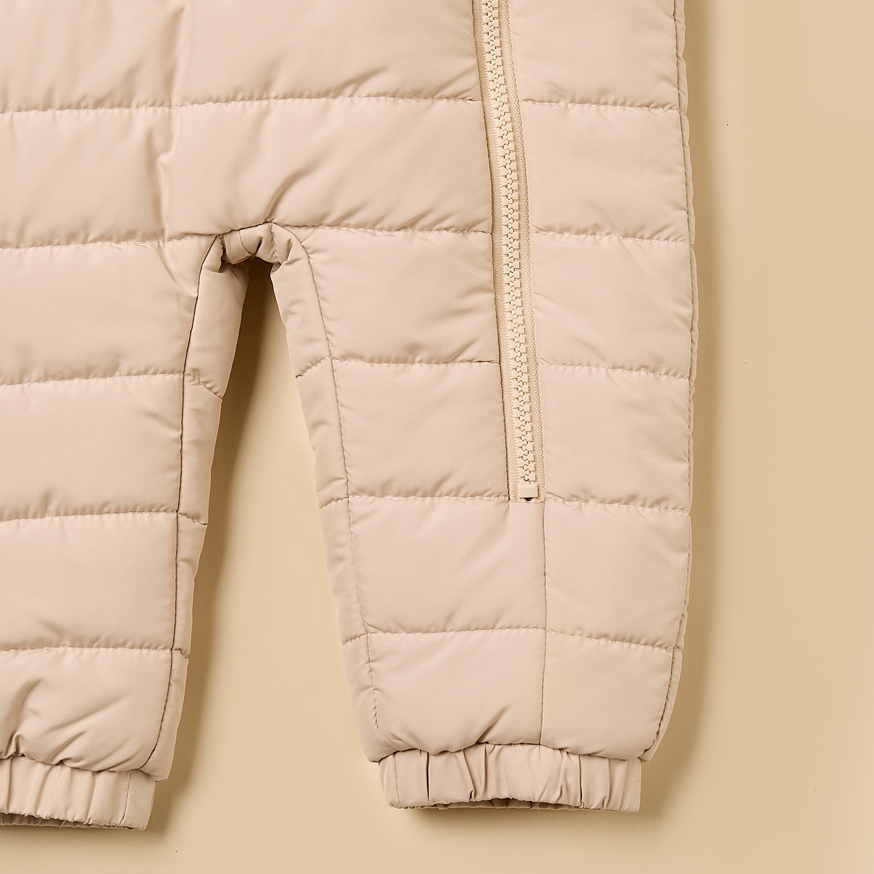 Quilted Hooded Pramsuit