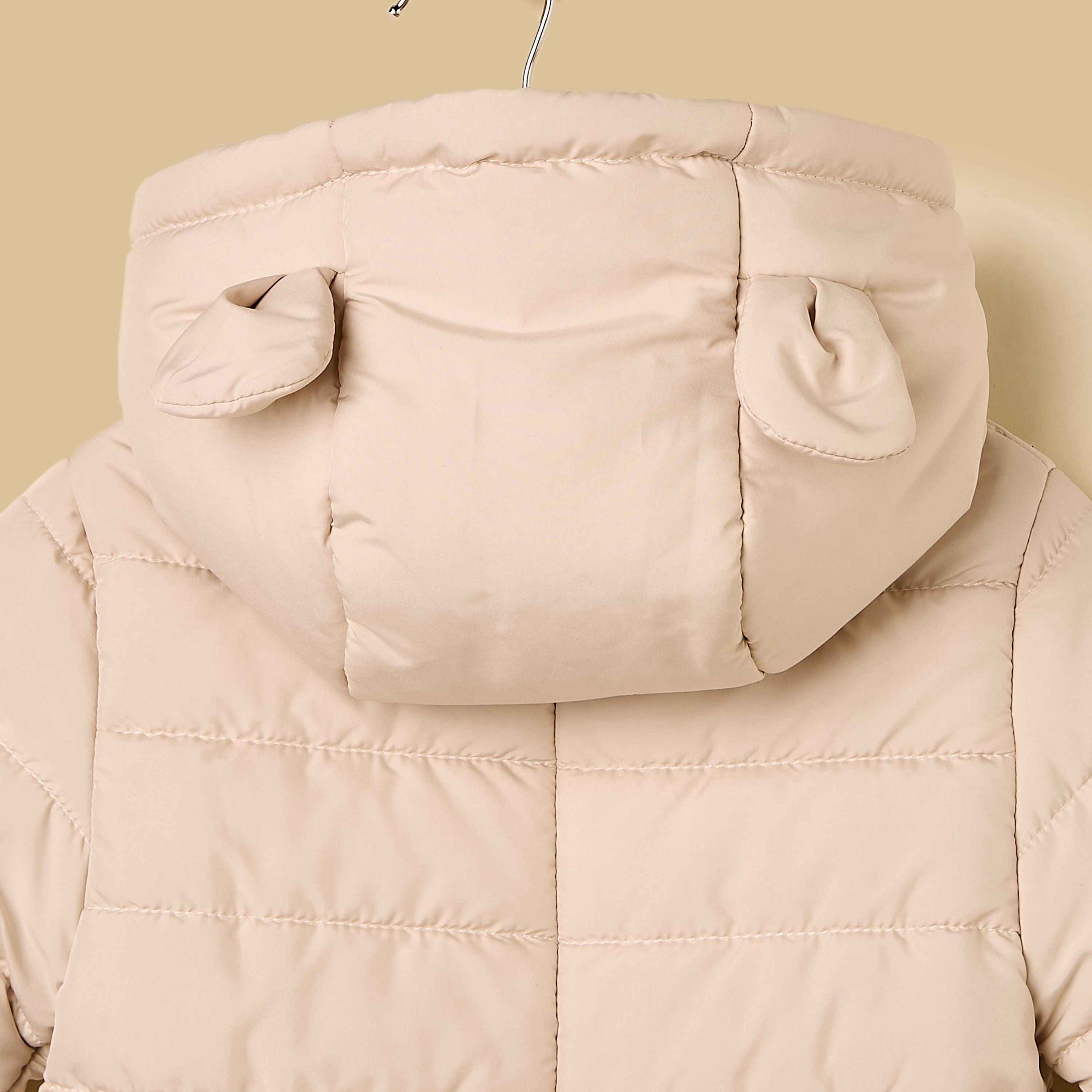 Quilted Hooded Pramsuit