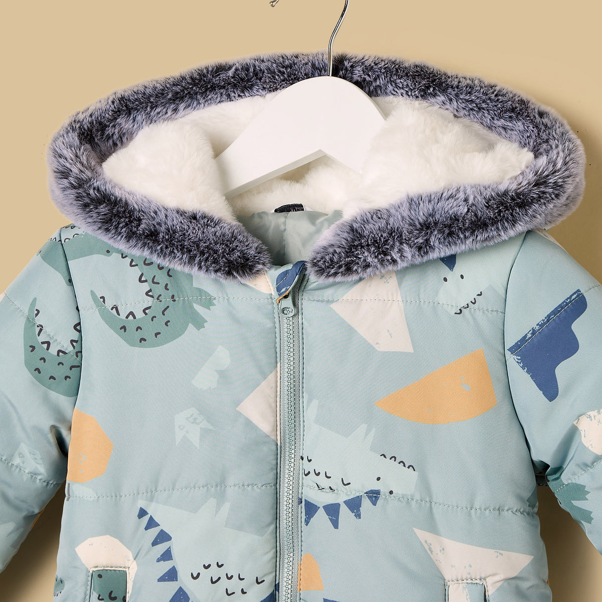 Dinosaur Print Pramsuit