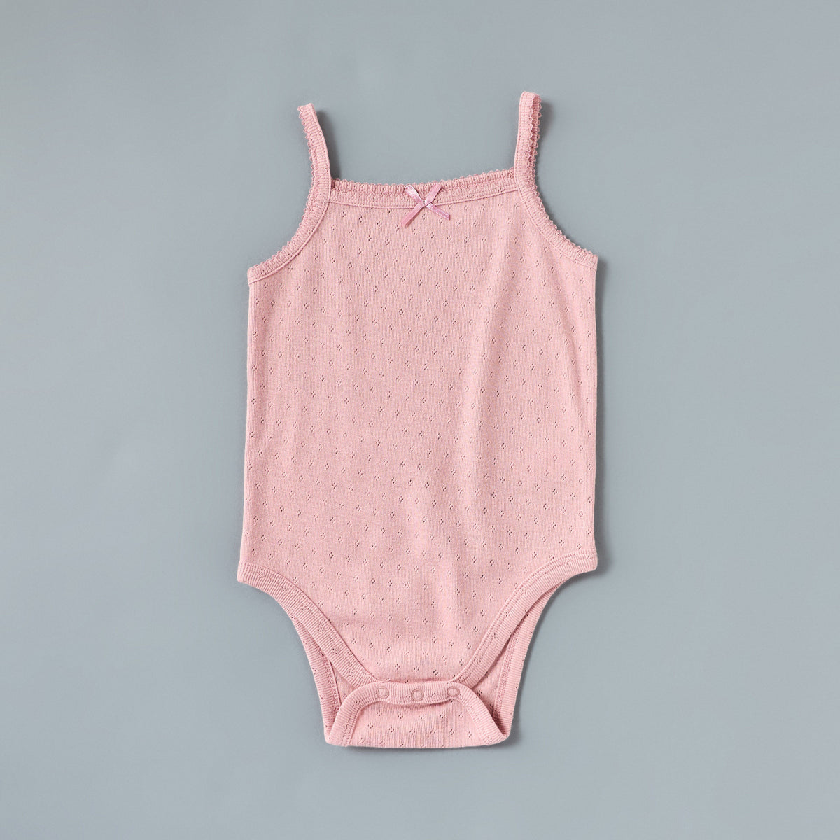 Pack of 5 - Textured Sleeveless Cotton Bodysuit