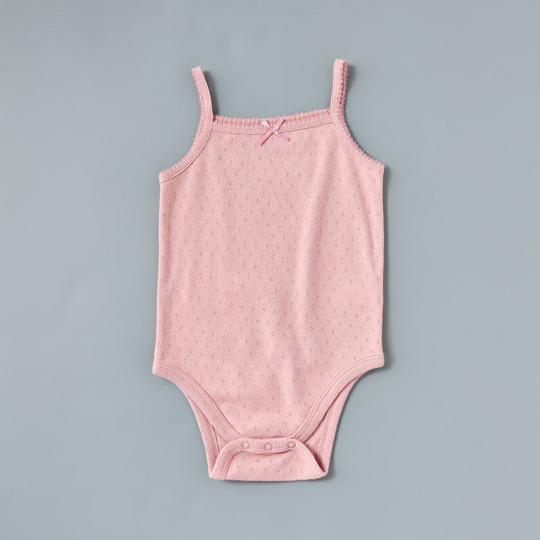 Pack of 5 - Textured Sleeveless Cotton Bodysuit
