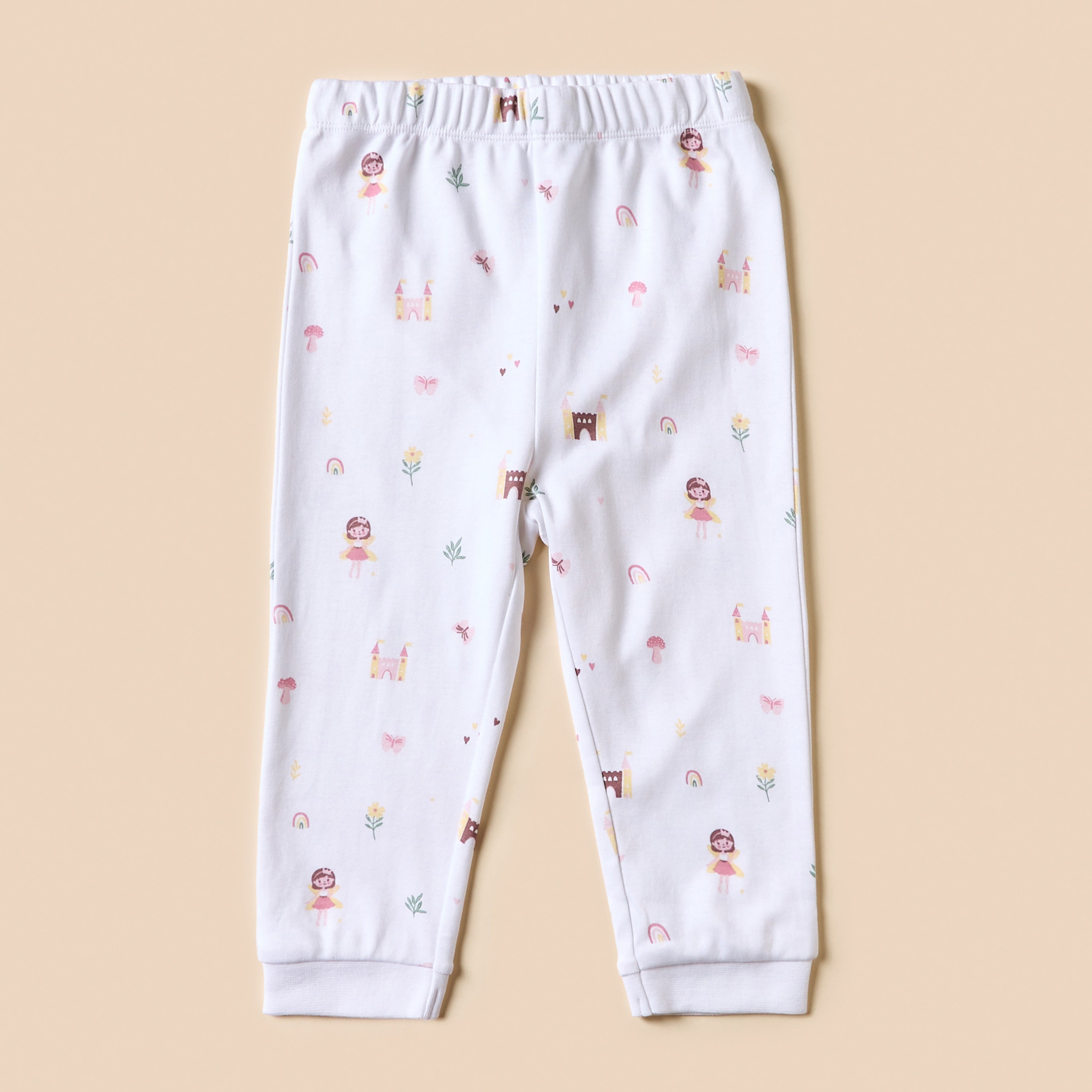 Pack of 2 - Fairy Print T-shirt and Pyjamas Set