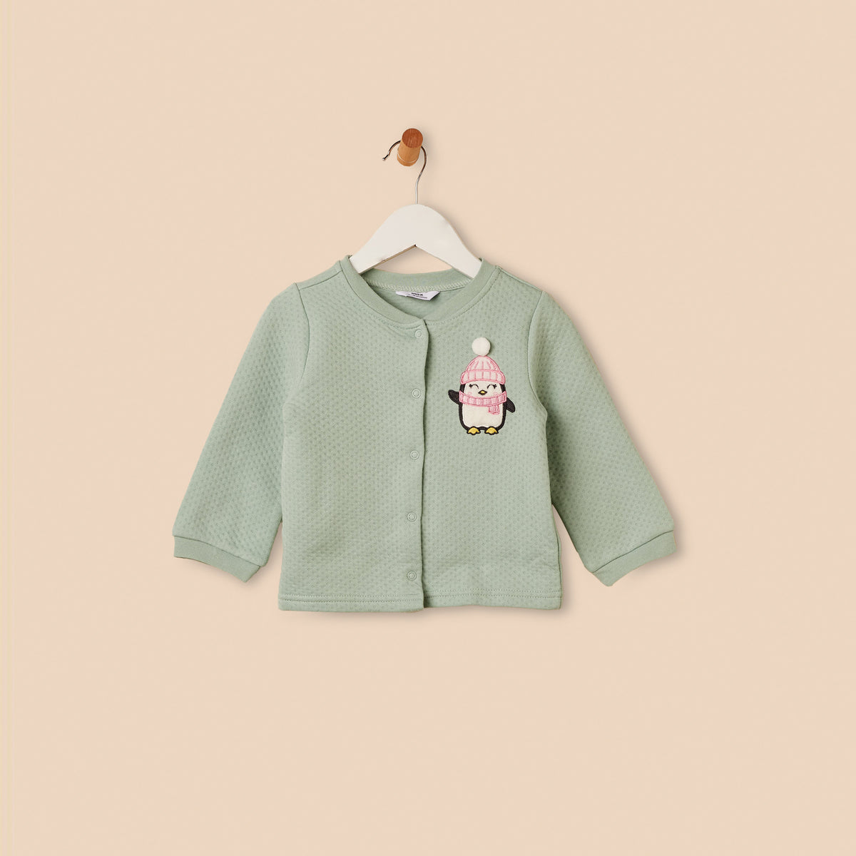 Penguin Embroidered Pyjama Set