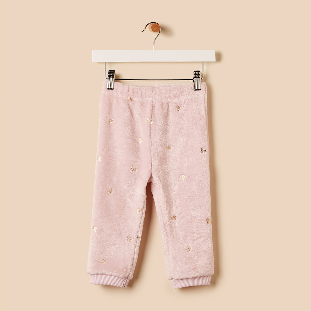 Heart Foil Print Pyjama Set
