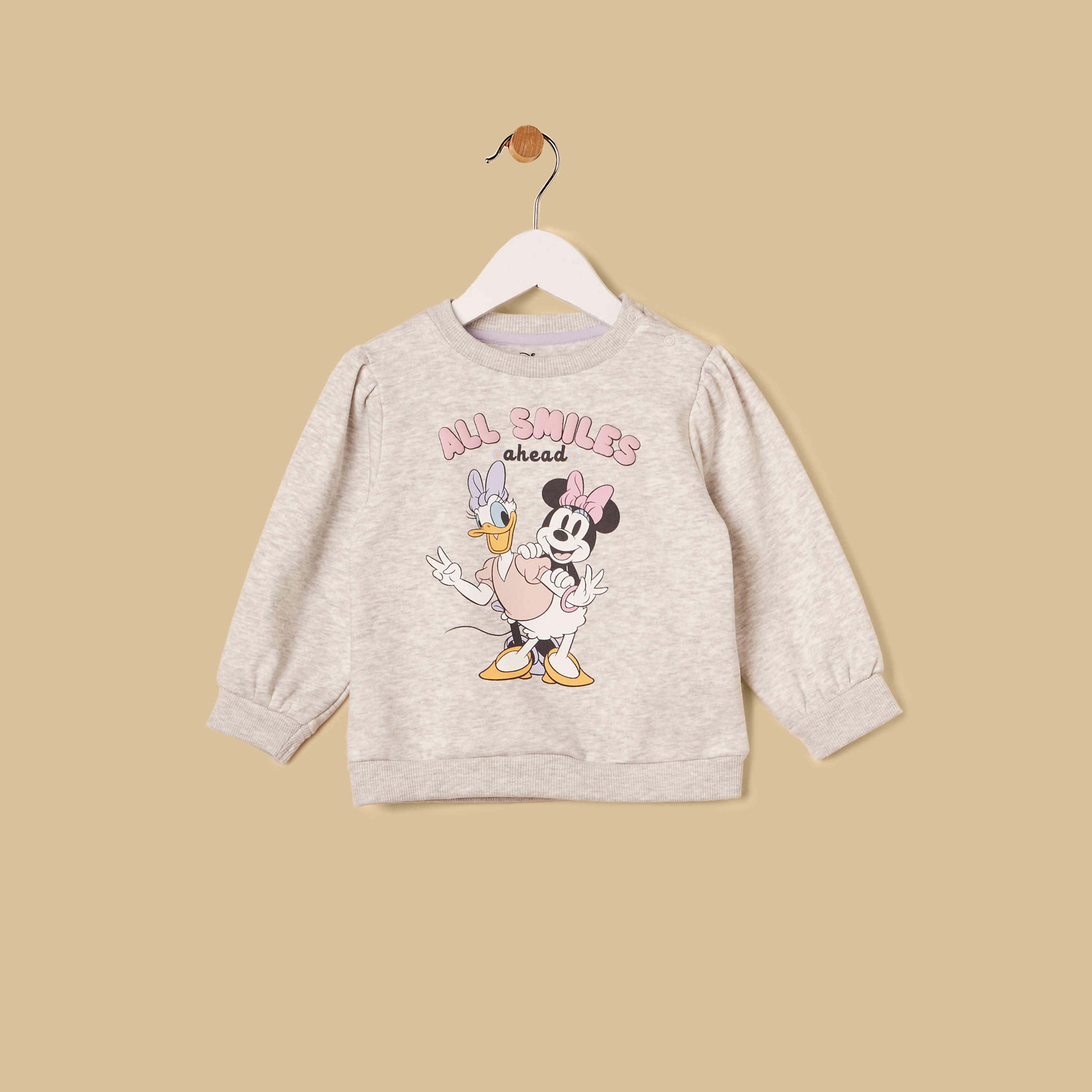 Pack of 2 - Minnie Mouse Print Sweatshirt