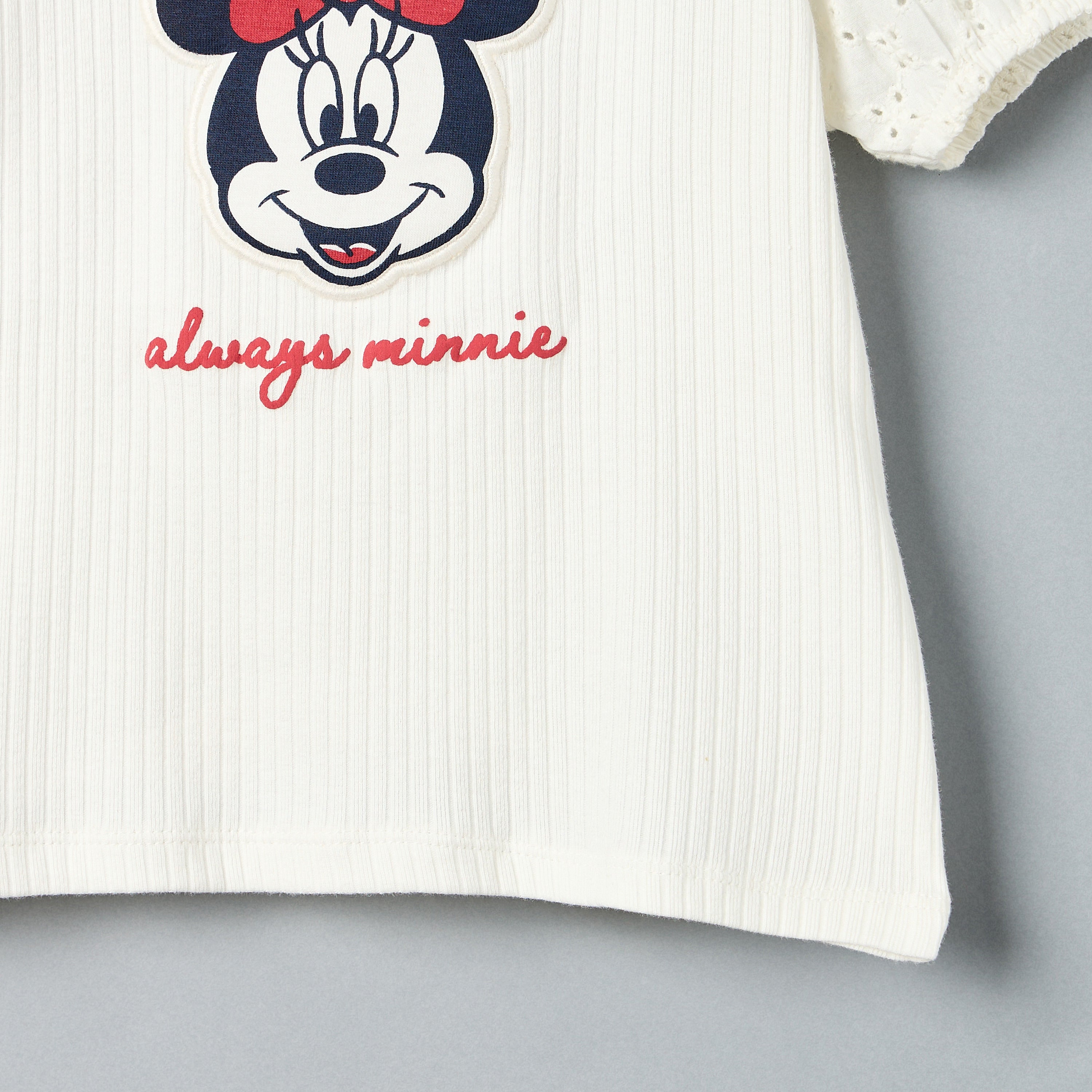 Pack of 2 - Minnie Mouse Print T-shirt