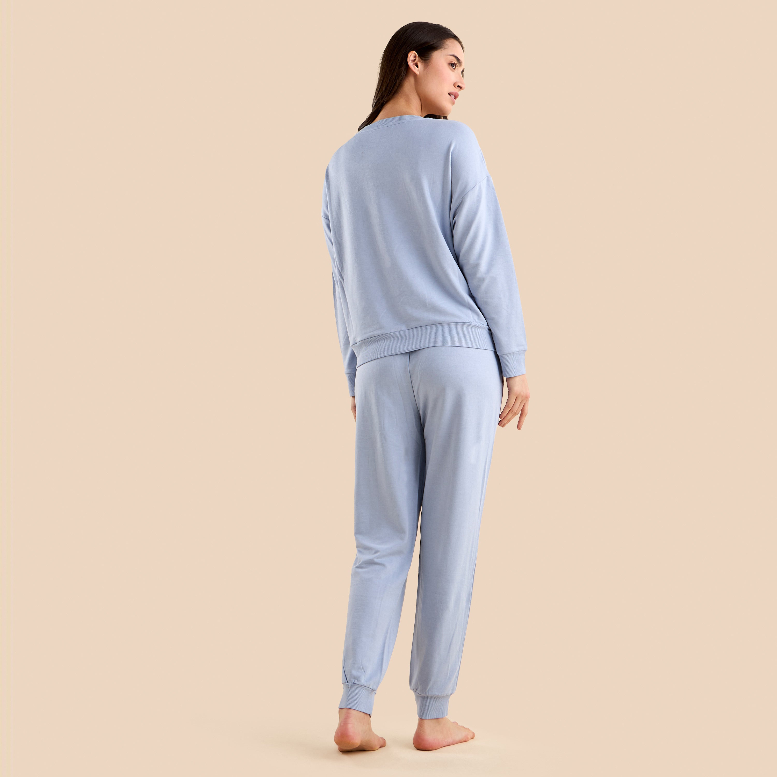 Plain Modal Pyjama Set