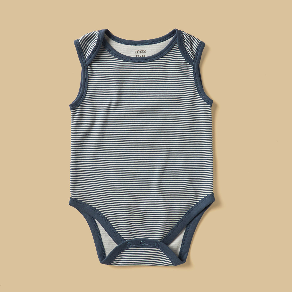 Pack of 5 - Assorted Sleeveless Cotton Bodysuit