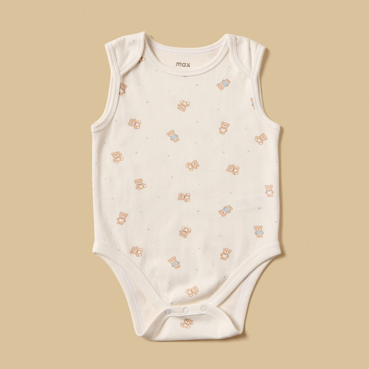Pack of 3 - Bear Print Cotton Bodysuit