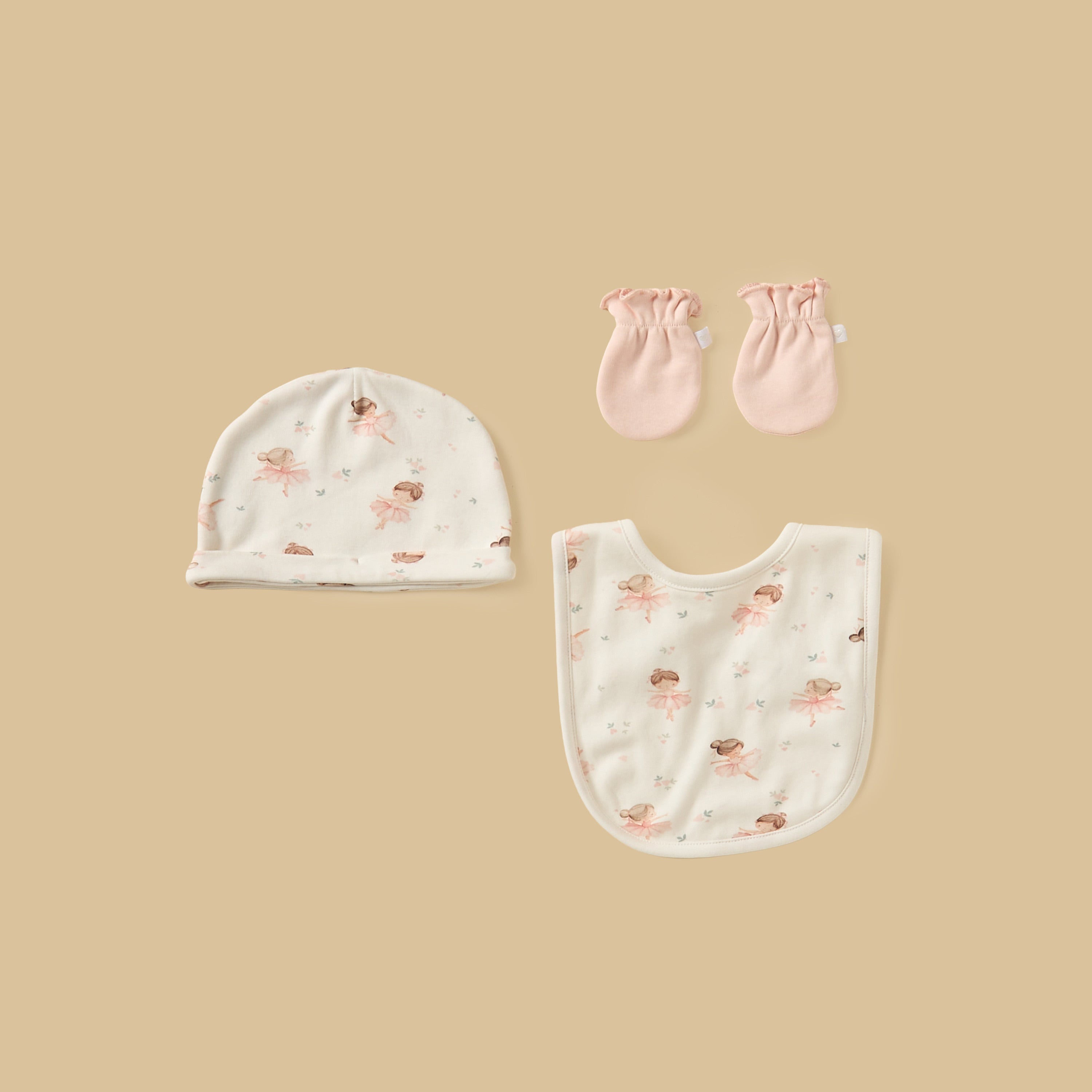 Fairy Print 6-Piece Cotton Clothing Set