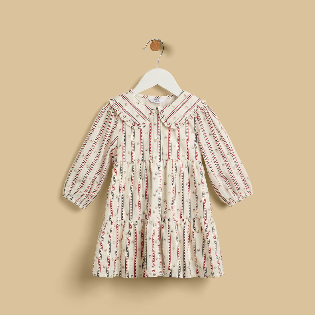 Striped Dress with Bloomers