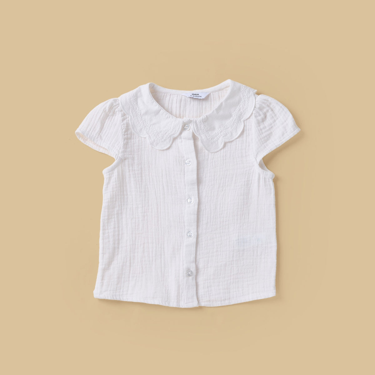Embroidered Cardigan with Shirt and Pants