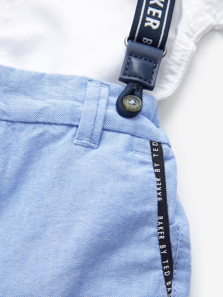 Baker by Ted Baker 3 Piece Shirt, Shorts and Braces Set