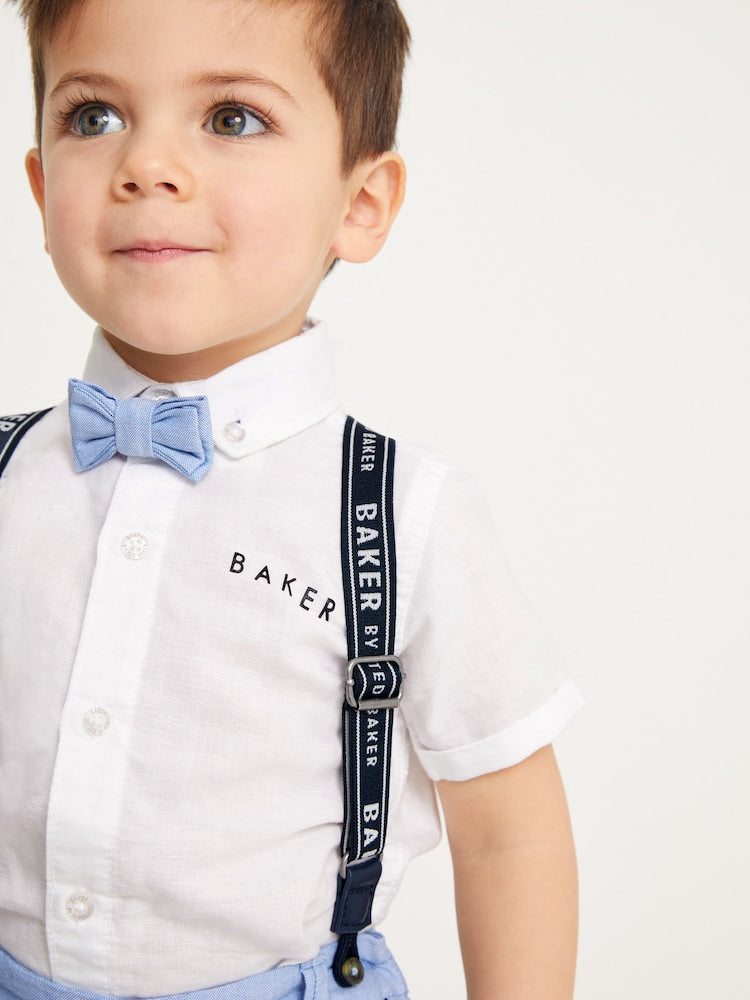 Baker by Ted Baker 3 Piece Shirt, Shorts and Braces Set