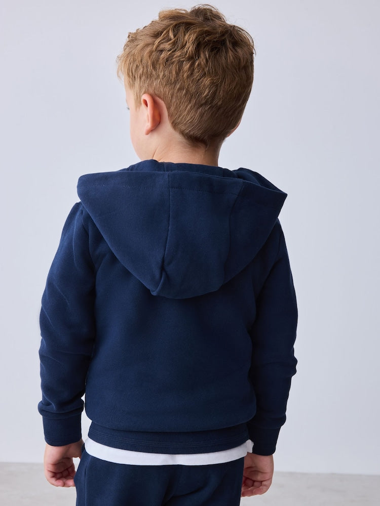 Navy Tracksuit Set 3 Piece