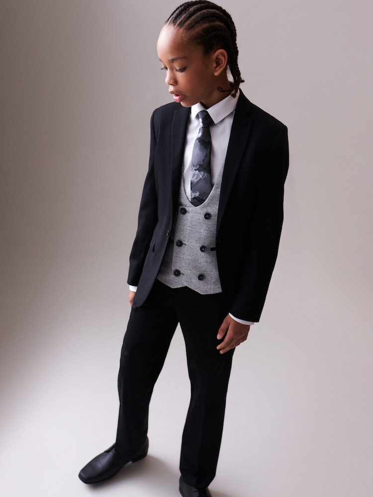 Black Suit Trousers (3-16yrs)