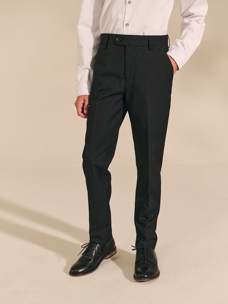 Black Suit Trousers (3-16yrs)