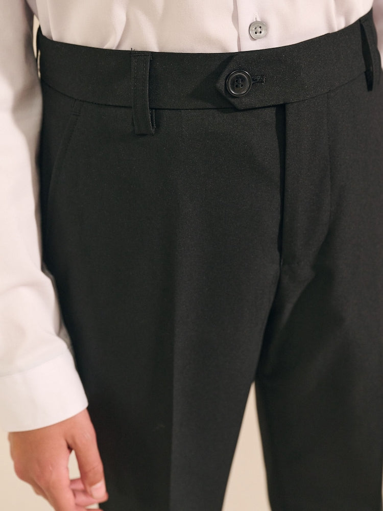 Black Suit Trousers (3-16yrs)