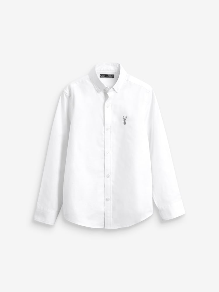 Blue & White Oxford Shirt (3-16yrs)