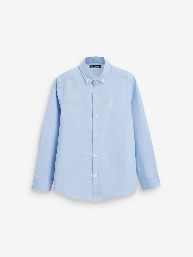 Blue & White Oxford Shirt (3-16yrs)
