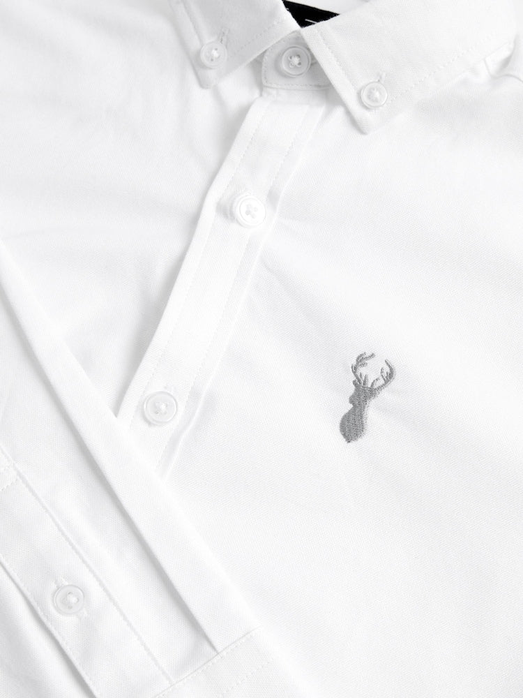 Blue & White Oxford Shirt (3-16yrs)