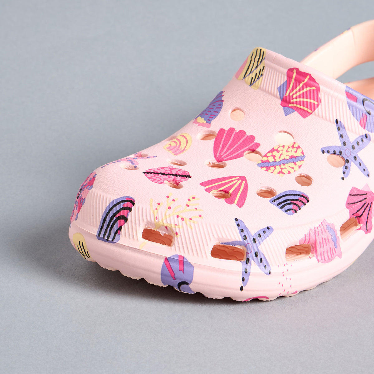 Printed Clogs with Backstrap